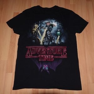 ADVENTURE TIME BIKE RIDE T-SHIRT - Medium